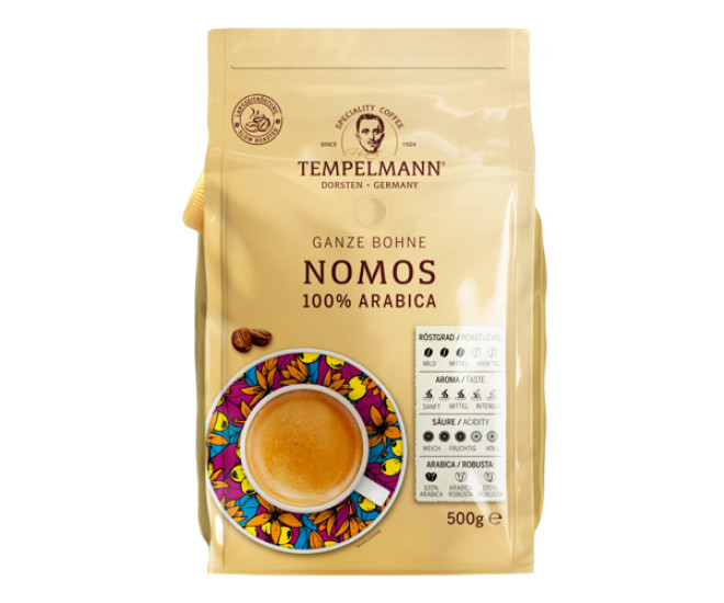  - Кофе Tempelmann Nomos молотый 500 г  - 14014