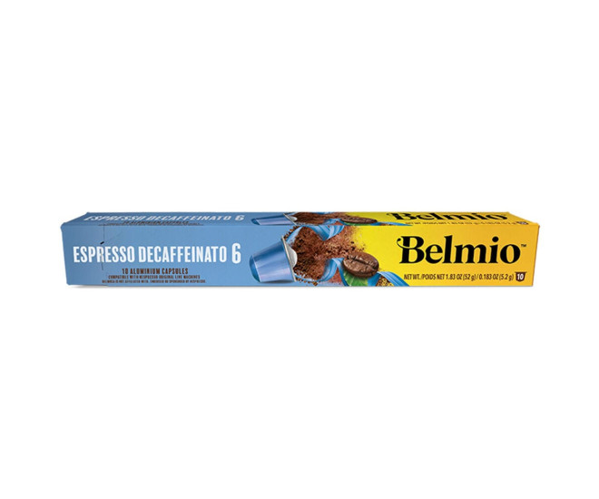 Кофе в капсулах Belmio Espresso Decaffenato 10капсул Nespresso - 545