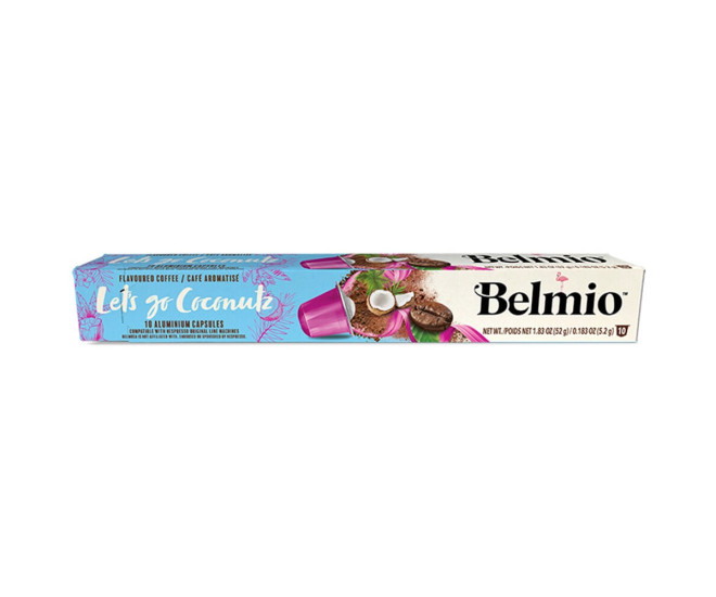 Кава в капсулі Belmio Let's go Coconutz, 10 капсул Nespresso - 538