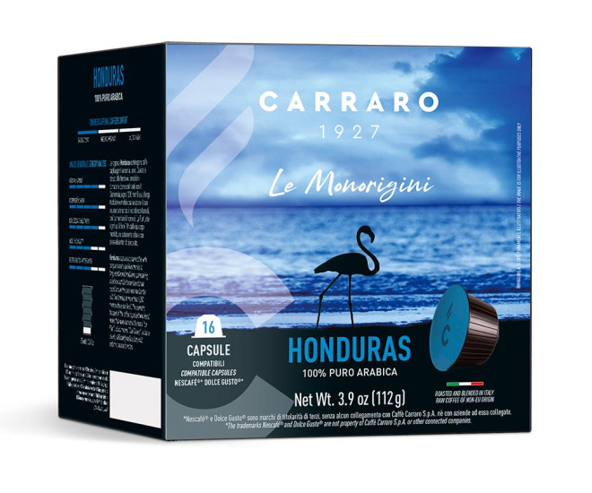  - Кава в капсулі Carraro Honduras 16 капсул Dolce Gusto  - 175