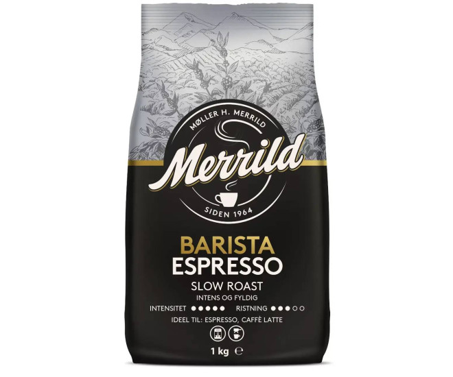  - Кава Lavazza Merrild Barista Espresso в зернах 1кг  - 395