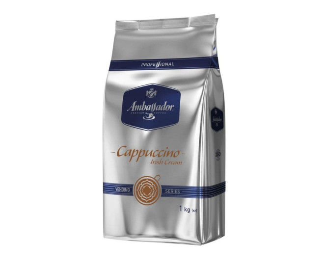  - Капучино Ambassador Cappuccino Irish Cream 1 кг, для вендинга, растворимое капучино.  - 199