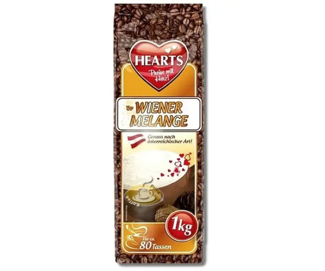  - Капучино Hearts Wiener Melange 1кг  - 204