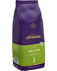 Кофе в зернах Lofbergs Medium, 1 кг