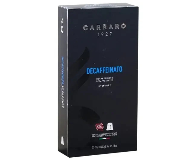  - Кофе в капсулах Carraro Nespresso Decaffeinato, 10 капсул неспрессо декафеинато  - 157