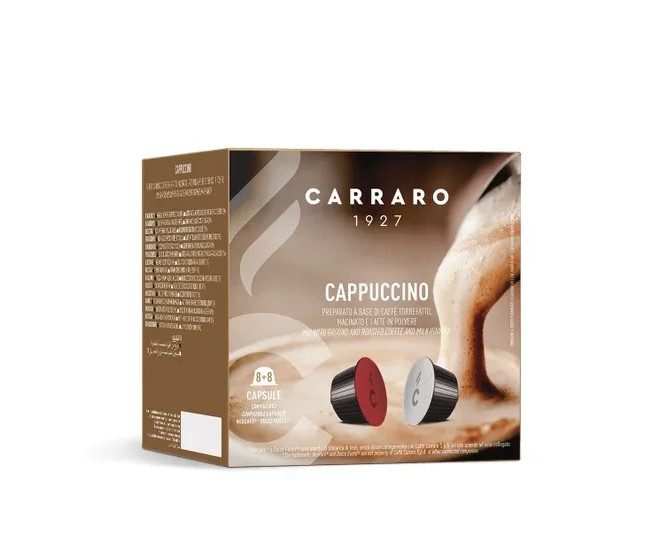  - Кофе в капсулах Dolce Gusto Carraro CAPPUCCINO 16 шт  - 163