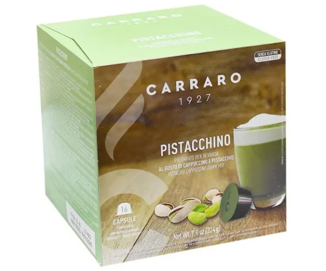  - Кава в капсулах Carraro Dolce Gusto Pistacchino 16 шт  - 150