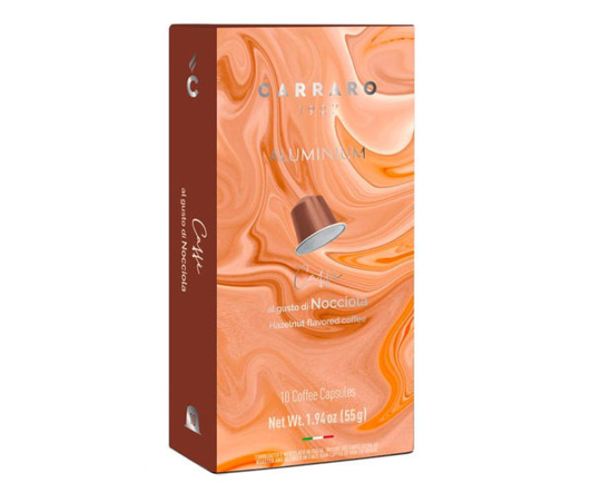  - Кава в капсулах Carraro Caffe al gusto di Nocciola Nespresso 10 шт  - 148