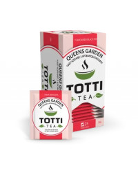 Чай фруктовый TOTTI Tea Королевский сад пакетированный 25 шт по 2г.