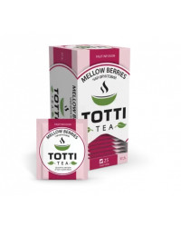 Чай фруктовый TOTTI Tea Сочные ягоды пакетированный 25 шт по 1,5г.