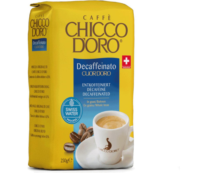 - Кава мелена Chicco D'oro Decaffeinato Cuor D'oro 250 гр без кофеїну  - 282