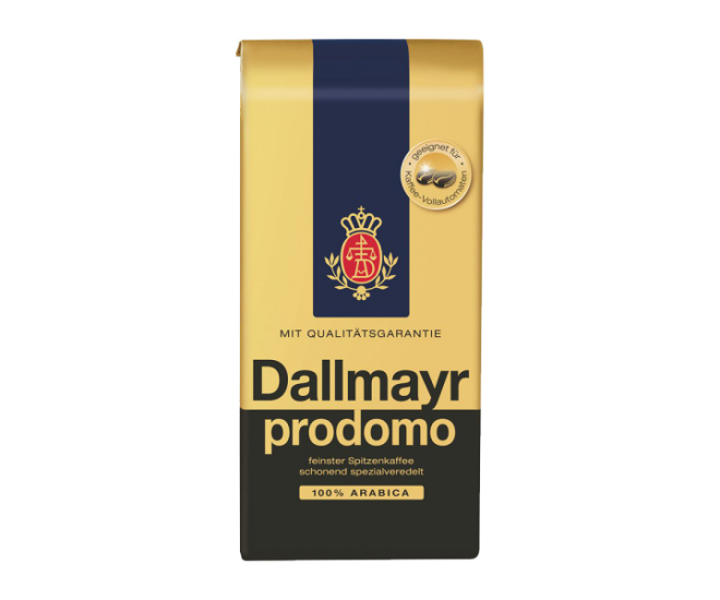  - Кава Dallmayr Prodomo у зернах 500 г Арабіка  - 10