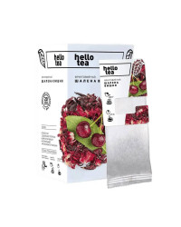 Чай Hello Tea Crazy Cherry-Вишня, фильтр-пак 20шт