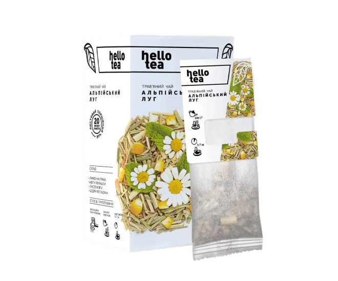  - Чай Hello Tea Alpine Meadow-Альпийский луг, фильтр-пак 20шт  - 506