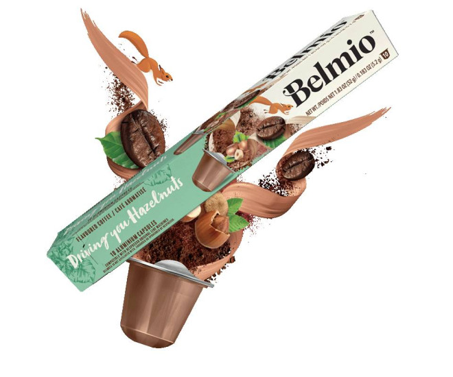  - Кава в капсулах Belmio Driving you Hazel'nuts, 10 капсул Nespresso  - 533