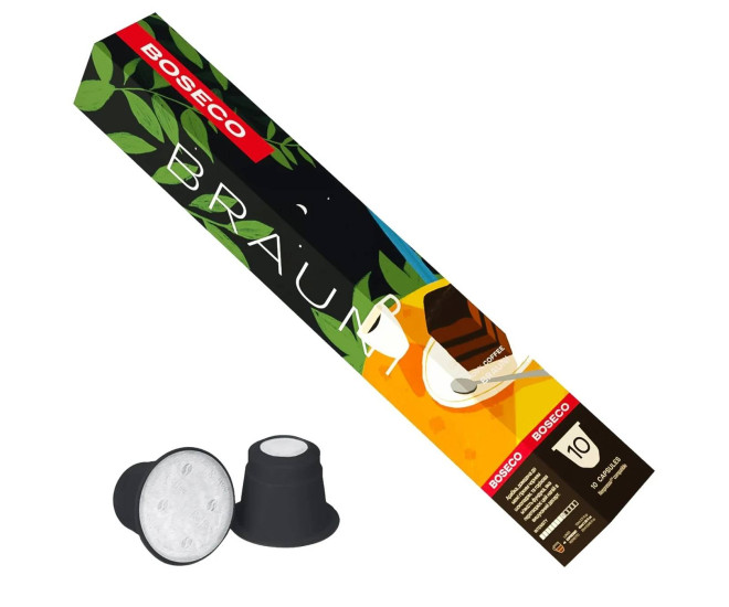  - Кава в капсулах Boseco Brauni, 10 капсул Nespresso  - 551