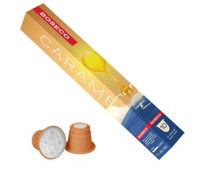  - Кофе в капсуле Boseco Caramel, 10 капсула Nespresso  - 553