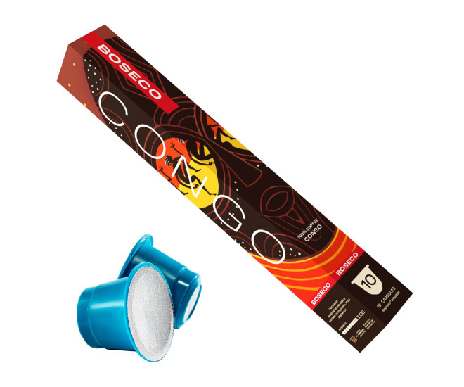  - Кава в капсулах Nespresso Boseco Congo 10 шт  - 555