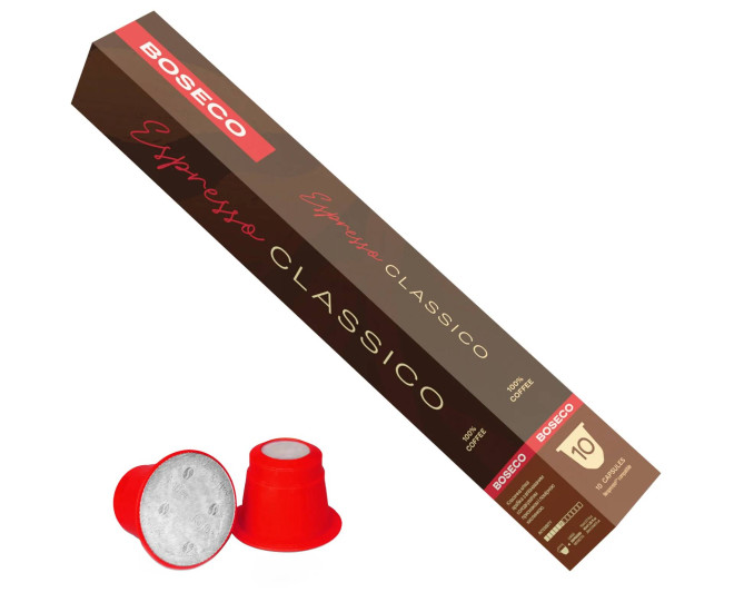  - Кава в капсулах Boseco Espresso Classico, 10 капсул Nespresso  - 565