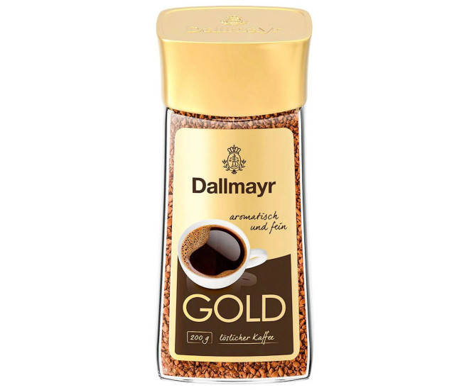  - Кофе Dallmayr Gold растворимый 200 г  - 390