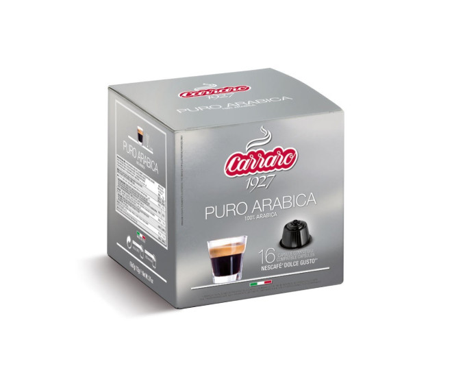  - Кава в капсулах Dolce Gusto Carraro Puro Arabica 16 шт  - 166