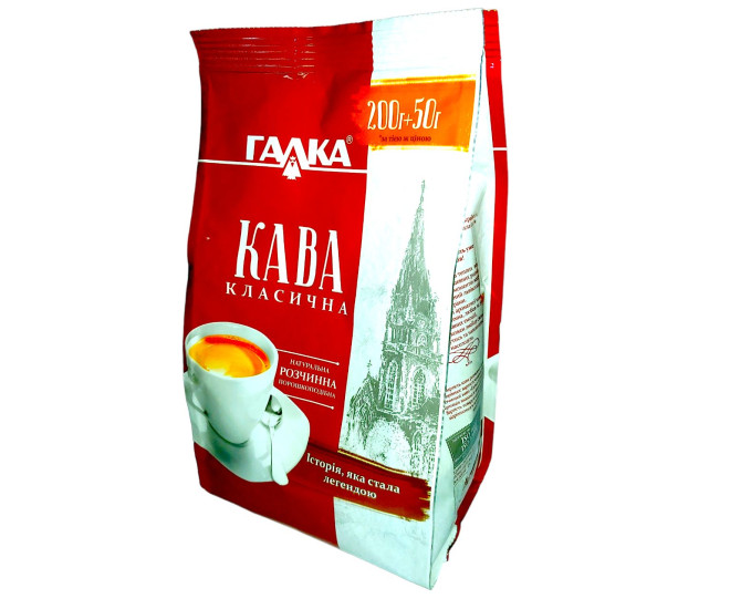  - Кава розчинна Галка Класична 250 г  - 382
