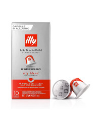 Кофе в капсулах Illy Classico Espresso, 10 капсул Nespresso