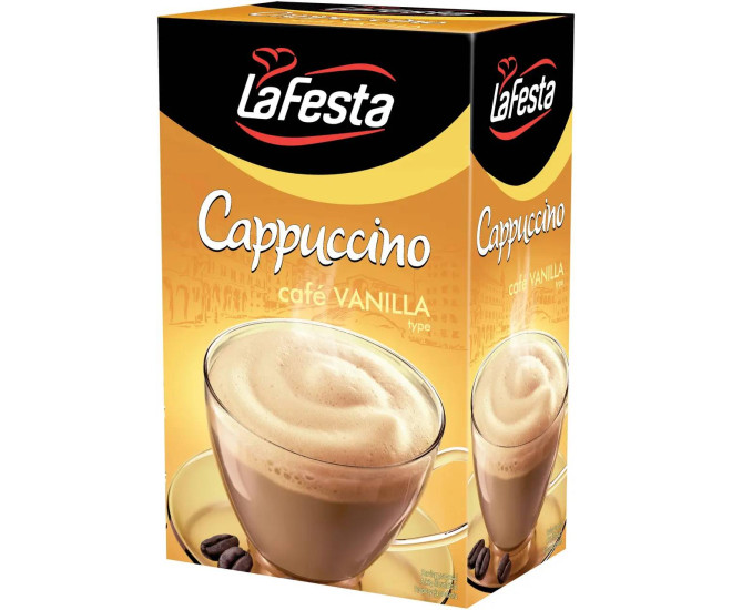  - Капучино в стиках LaFesta ваниль 125 г  - 15045