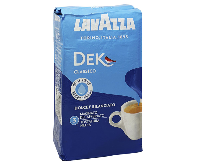  - Кава мелена Lavazza Dek Classico 250 гр  - 398