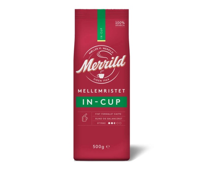  - Кофе растворимый Merrild in-cup молотый 500гр  - 406