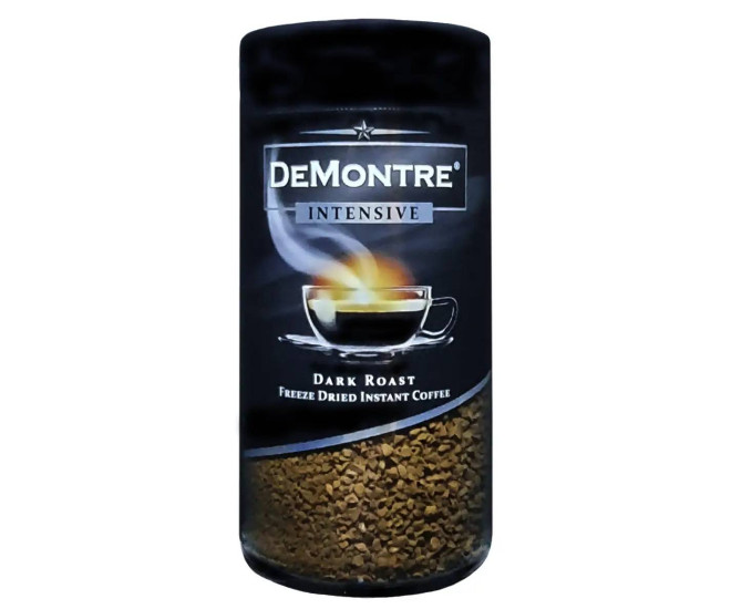 - Растворимый кофе De Monte Intensive 200 г стекло  - 15043