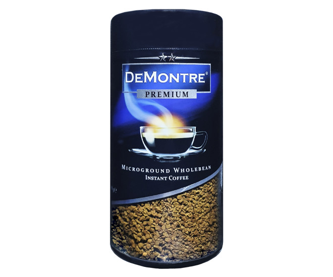  - Растворимый кофе De Monte Premium 200 г стекло  - 15044