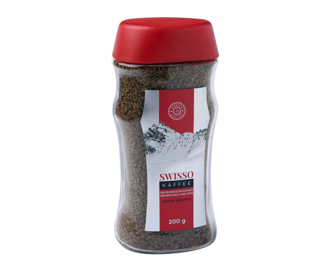  - Кава розчинна сублімована Swisso Kaffee 200 г  - 439