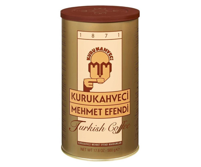  - Турецкий кофе молотый Kurukahveci Mehmet Efendi 500г  - 15007