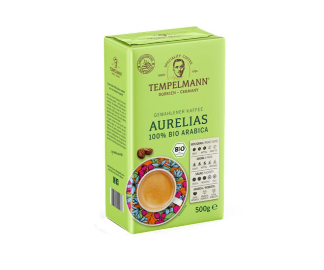  - Кофе Tempelmann Aurelias молотый 500 г  - 14003