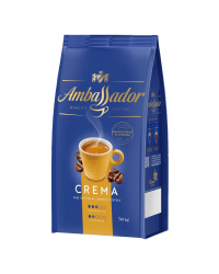 Кофе в зернах Ambassador Crema 1кг, Польша Оригинал!
