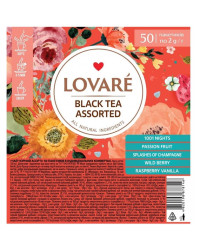 Чай черный Lovare чай ассорти 50 шт