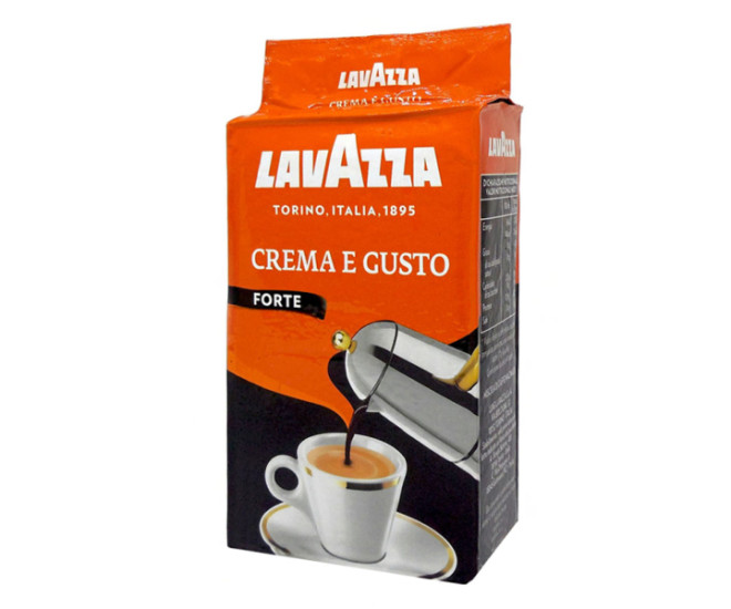 - Кофе молотый Lavazza Crema e Gusto Forte 250 г  - 1218