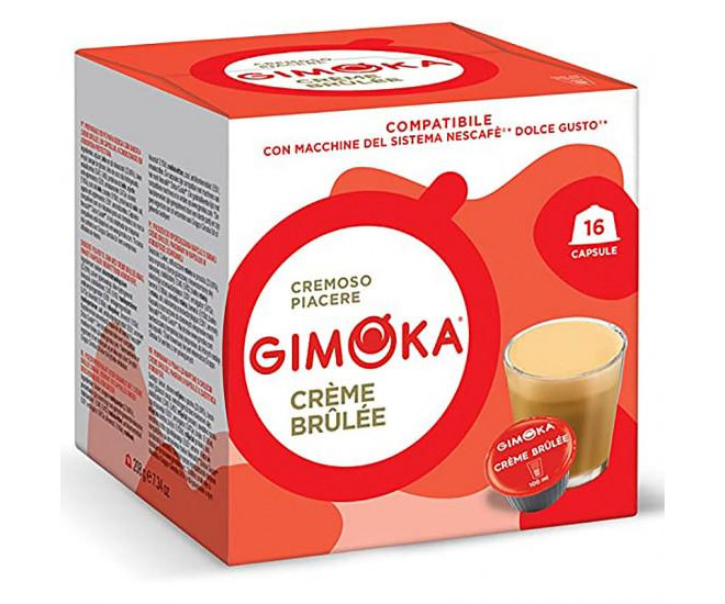  - Кофе в капсулах Gimoka Dolce Gusto Сreme Brulee (16 шт.)  - 14033