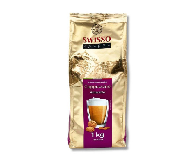  - Капучино Swisso Cappuccino Kaffe Amaretto 1 кг  - 17031