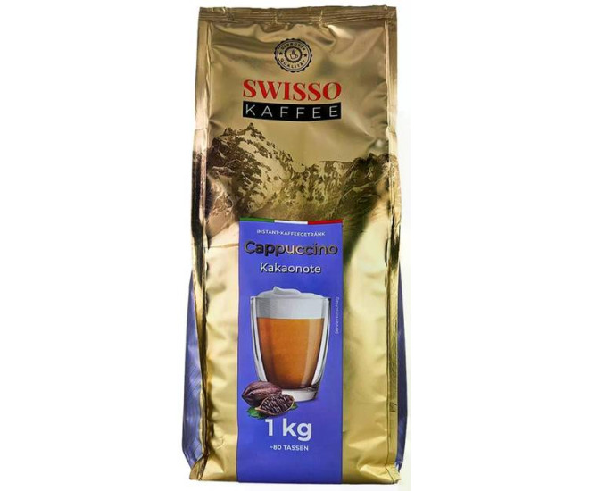  - Капучино Swisso Cappuccino Kaffe Kakaonote 1 кг  - 17028