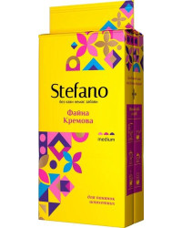 Кофе молотый Stefano Файна Кремовый с ароматом ирландского крема 230 г