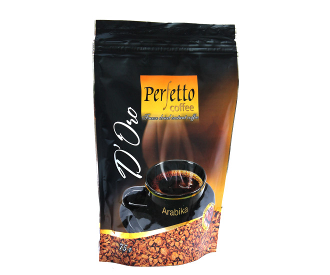  - Кофе Perfetto d'Oro растворимый 75 г  - 17019