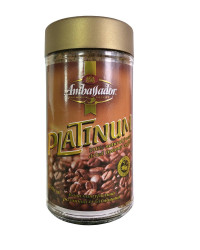 Кофе растворимый Ambassador Platinum 190 г стекло