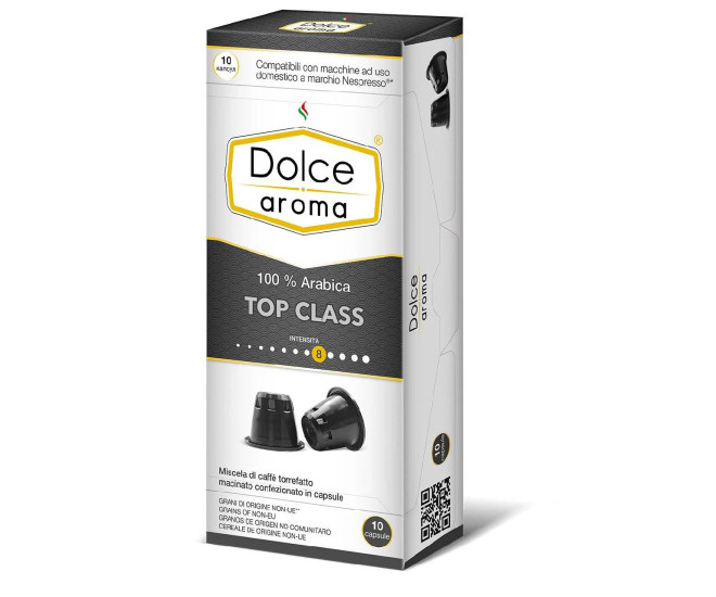  - Кава в капсулах Dolce Aroma Top Class Nespresso 10 шт  - 14045