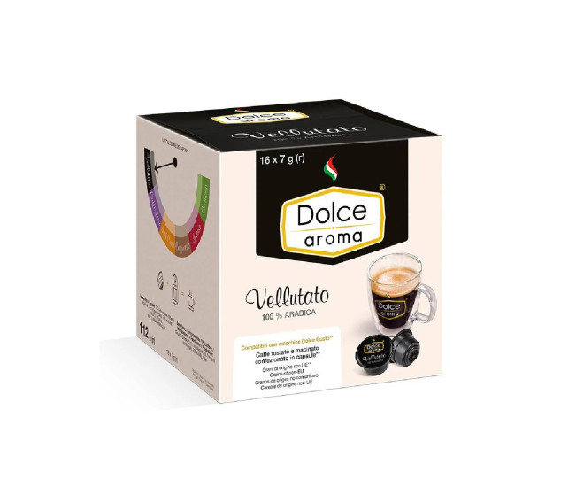  - Кава в капсулах Dolce Gusto Dolce Aroma Vellutato 16 шт  - 14042