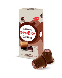 Кофе в капсулах Gimoka Cremoso,10 капсул Nespresso