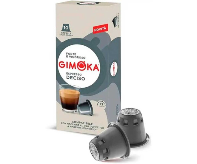  - Кава в капсулах Gimoka Deciso,10 капсул Nespresso  - 14038