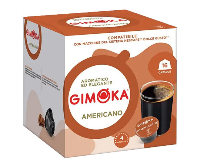  - Кофе в капсулах Gimoka Dolce Gusto Americano (16 шт.)  - 14032