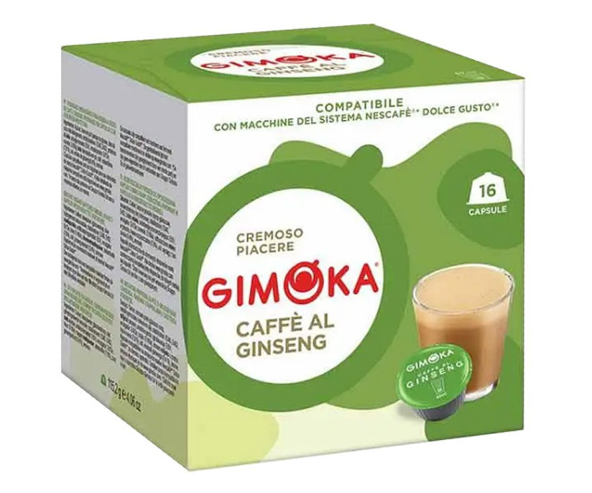  - Кава в капсулах Gimoka Dolce Gusto Caffe Al Ginseng (16 шт.)  - 14037